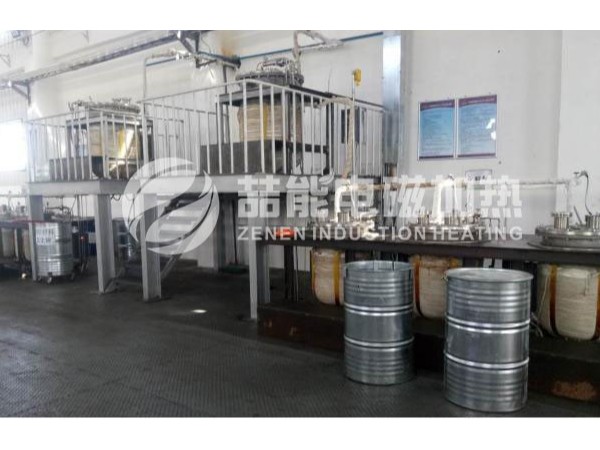 高低溫不銹鋼爐加工生產(chǎn)線(xiàn)-全線(xiàn)采用電磁加熱系統